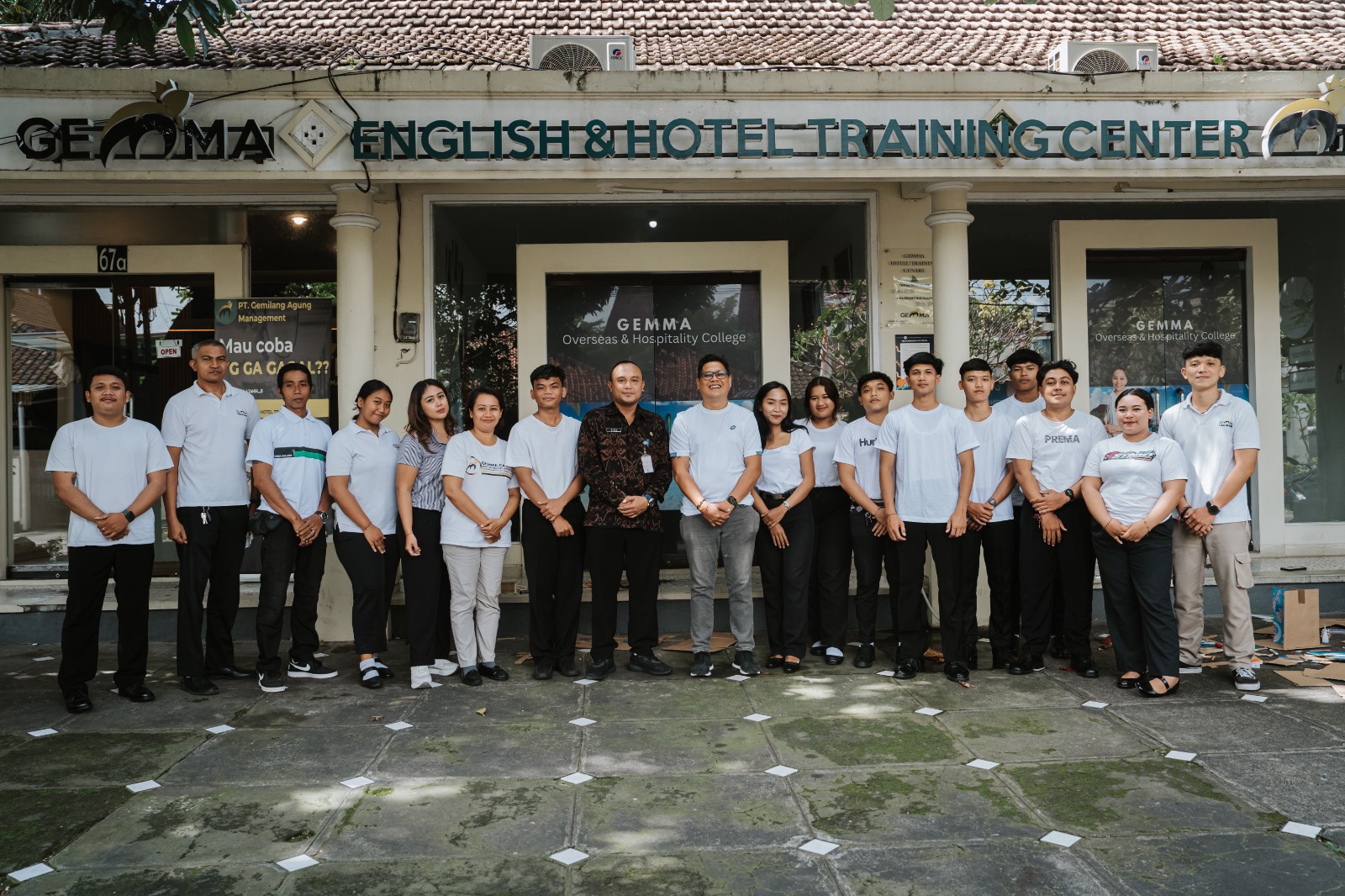 Trainingssession GEMMA College Bali
